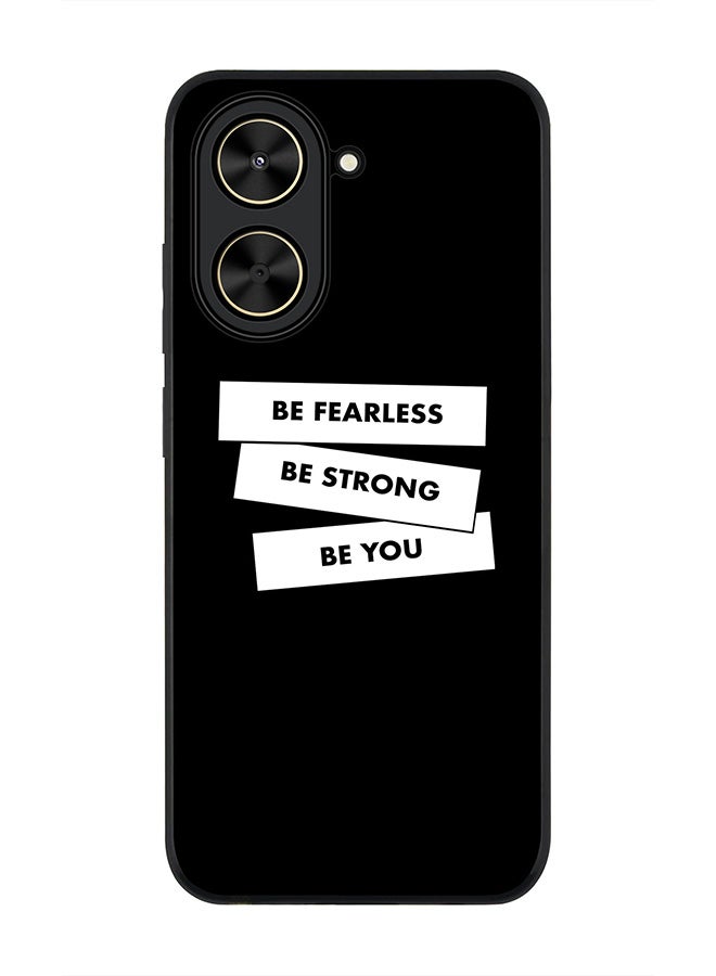 Stylizedd For Xiaomi Poco C71 / Redmi A5 4G Case,Slim fit Camera Protection, Shockproof Thin Phone cover  - Fearless, Strong, You