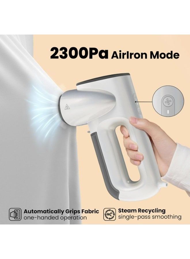 Neakasa Magic 1 Portable Travel Steamer with Suction – 2-in-1 Steam Iron with 2300Pa Suction Power, Dual Modes for All Fabrics, 30s Fast Heat, 2 Water Tanks, Compact & Lightweight for Home & Travel - Image 3