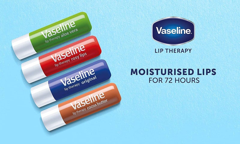 Vaseline Lip Care Rosy Lips Rich Nourishment 48 Gm White - Image 4