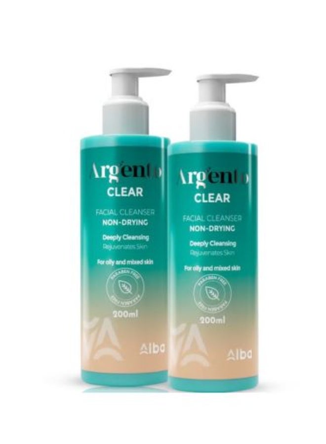 ARGENTO Offer Argento clear facial cleanser 1+1 - Image 1