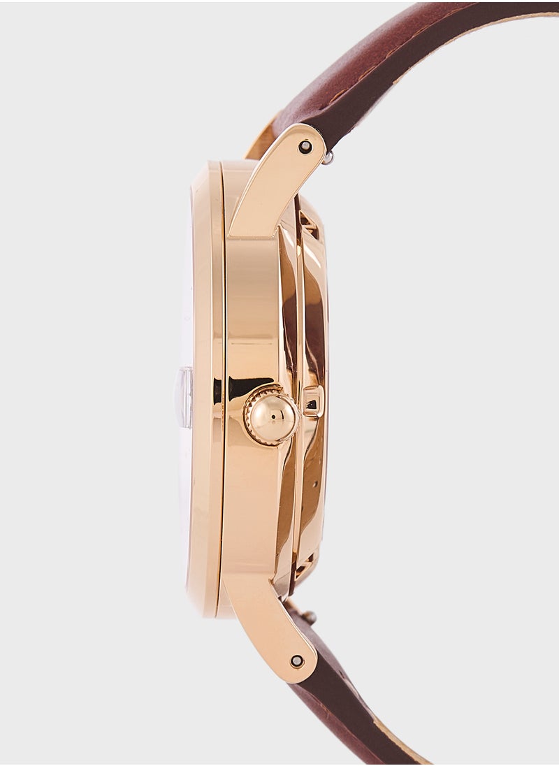 DANIEL WELLINGTON Iconic 40mm Rose Gold Watch  - Image 3