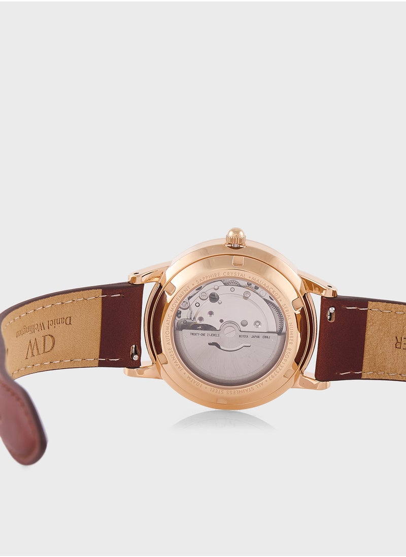 DANIEL WELLINGTON Iconic 40mm Rose Gold Watch  - Image 5