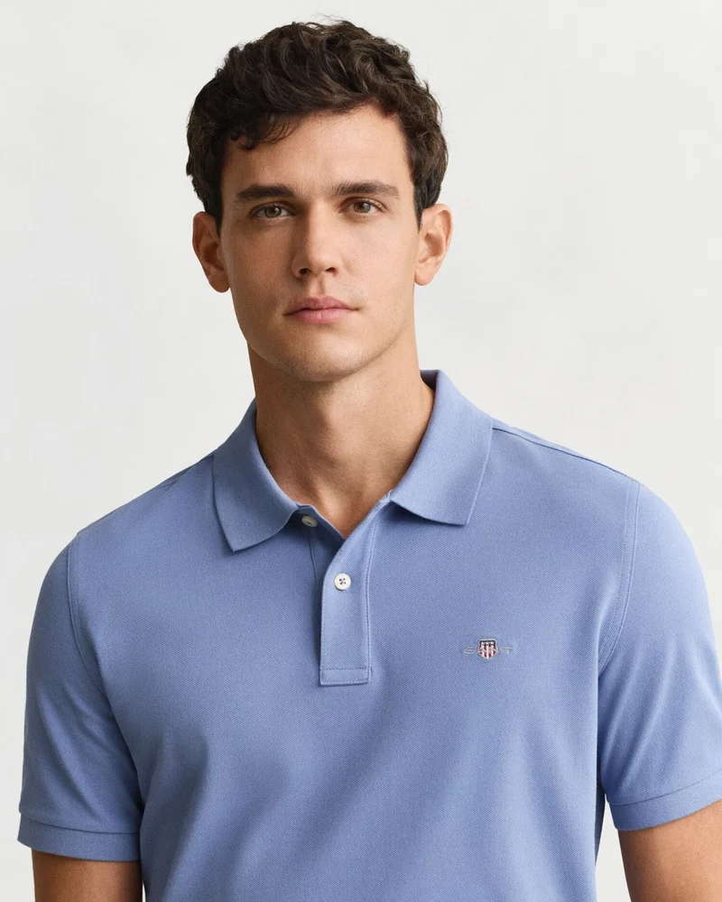 GANT Regular Shield Short Sleeve Pique Polo