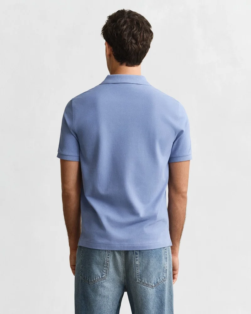 GANT  Regular Shield Short Sleeve Pique Polo for Men | Best Price UAE
