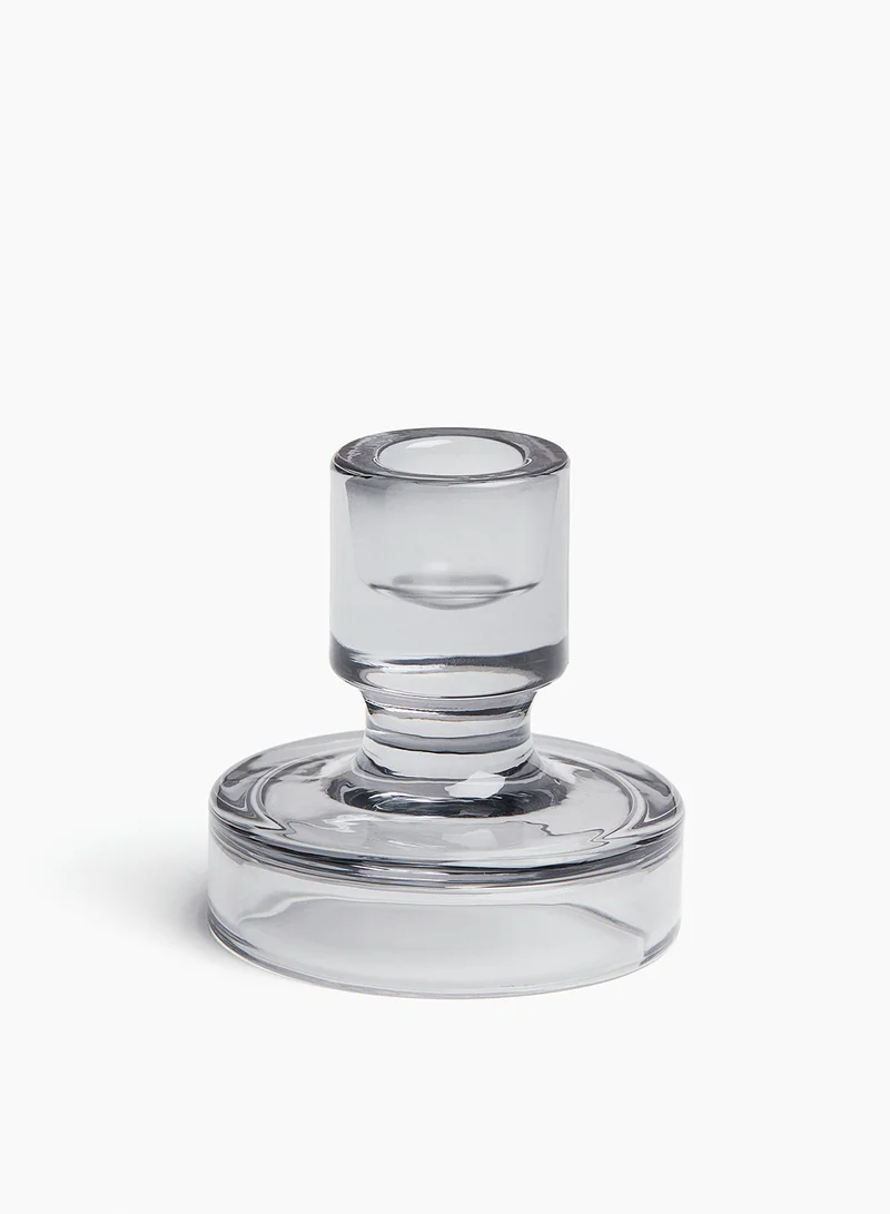 H&M Small Glass Candlestick