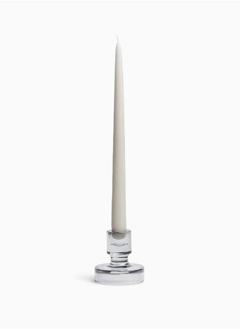 H&M Small Glass Candlestick