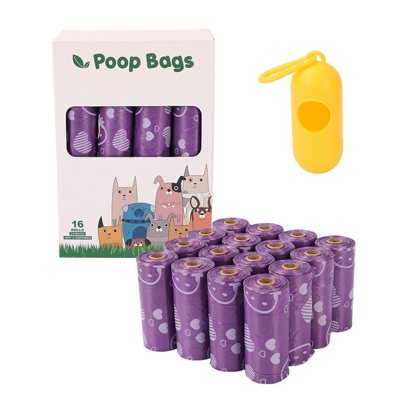 HJ Biodegradable Pet Waste Bags for Outdoor Dog Walking - Image 1