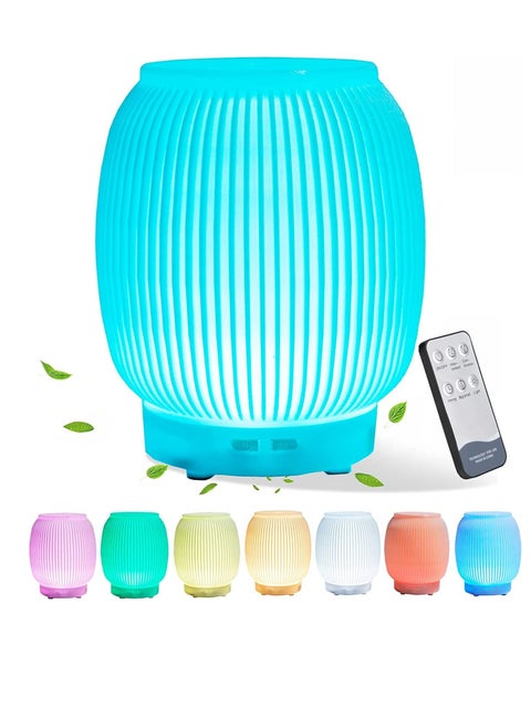 Aroma Diffusers for Home Aromatherapy Essential Oils Diffuser and Cool Mist Humidifier with 3 Mist Modes Fragrant Oil Humidifier Vaporizer Timer and Auto-Off Humidifiers for Bedroom 200ml