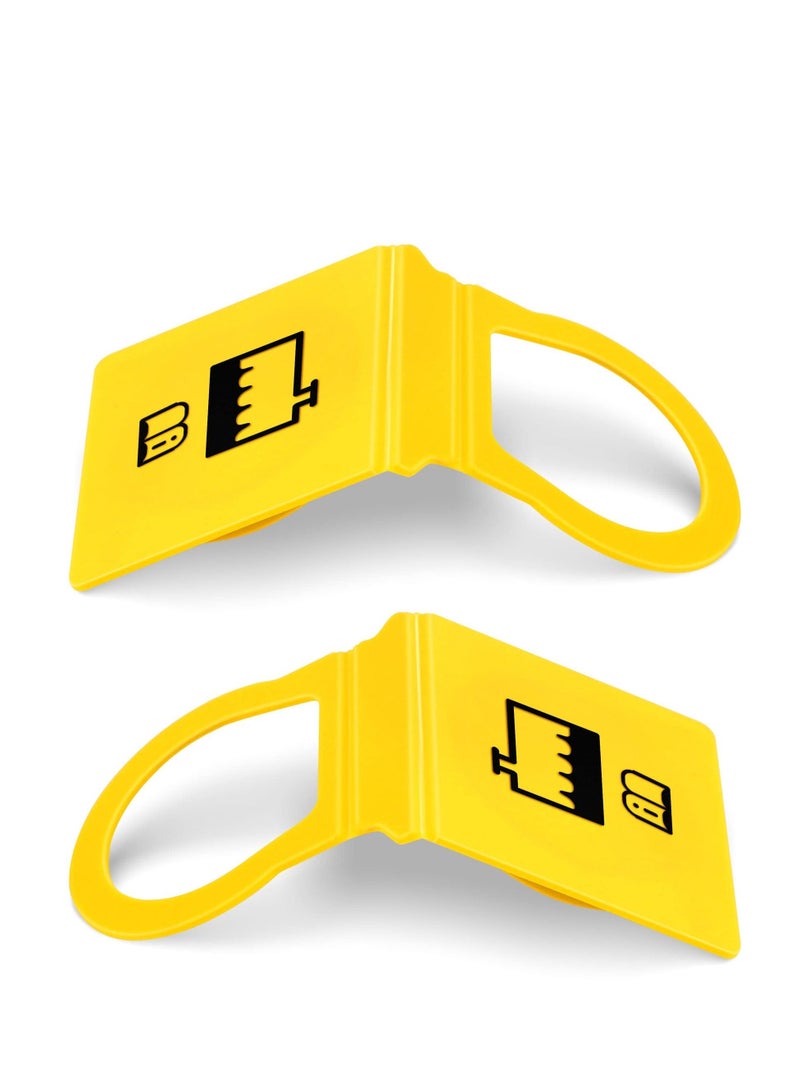 بيوينتي Engine Coolant Reservoir Caps, Coolant Cap Replacement, Coolant Recovery Tank Cover, with Sponge Pad, Compatible with Many Car Models, Replaces OEM#55111074AA 52079331 - Image 1