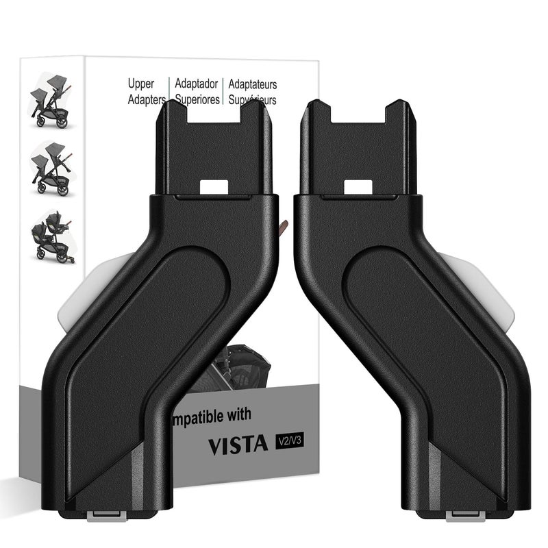 ODNEX Upper Adapter Accessories Compatible with UPPAbaby Vista, Vista V2, Vista V3 Strollers/Bassinet, Toddler Sea, Infant Car Seats(Aria, Mesa V2, Mesa Max) - Image 1