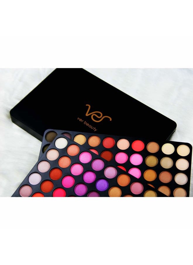 Ver Beauty Glamour Me 120 Colors Shimmer and Matte Professional Highly Pigmented Eyeshadow Palette Collection Makeup Cosmetics Kit Eye Set, Multicolor (VMP1211GLME)  - Image 3