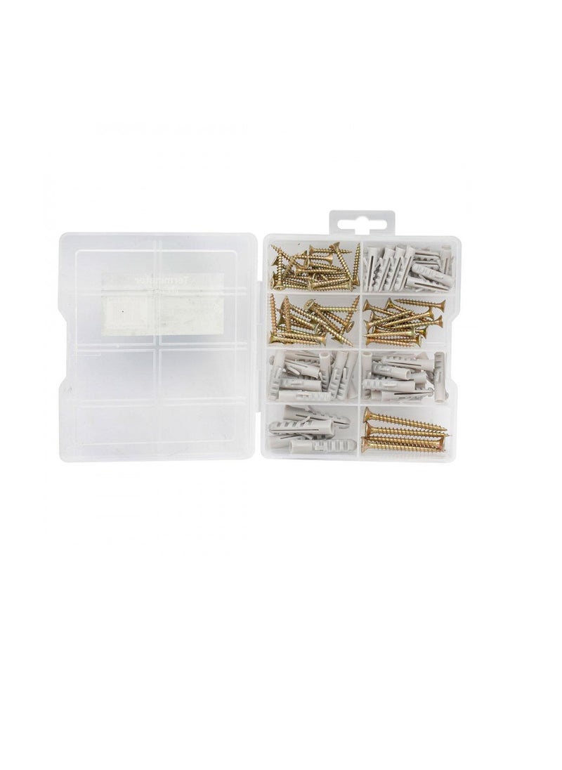 Terminator Chipboard Screw & Anchor Kit 98pcs  - Image 3