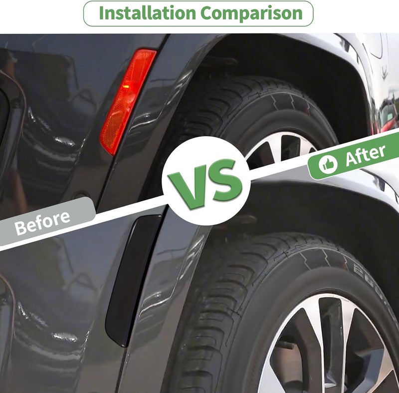 JeCar Smoked Side Marker Light Covers for Jeep Grand Cherokee 2024 / Durango 2024 - Image 2