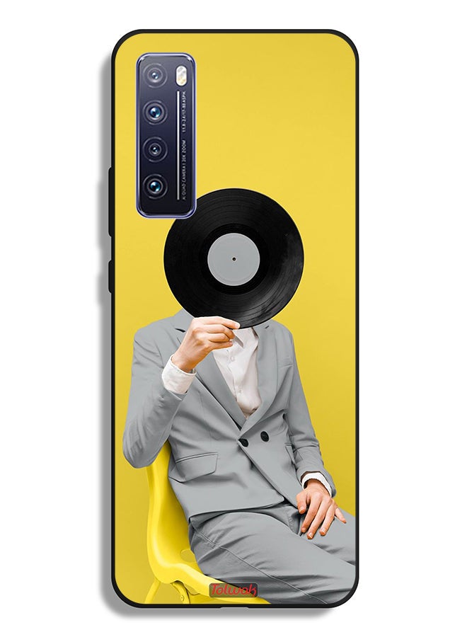 Tolwak Huawei nova 7 5G Protective Case Cover Dj Abstract Art - Image 2