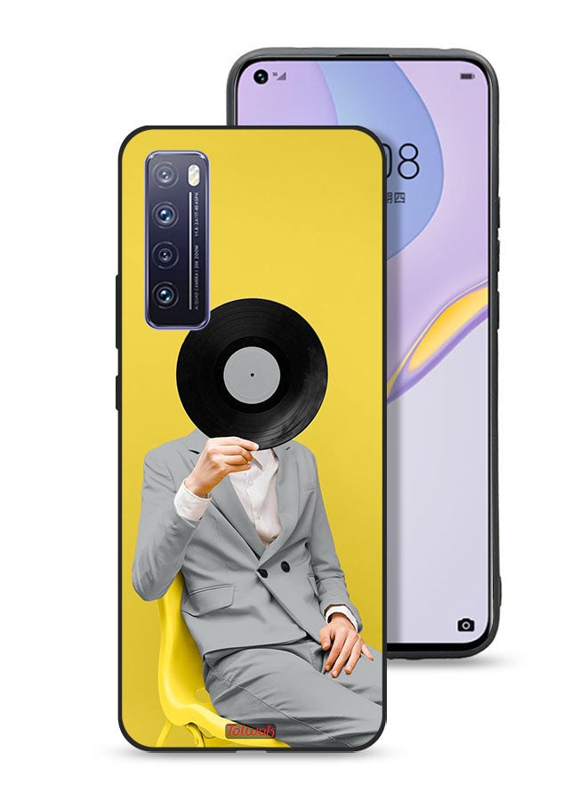 Tolwak Huawei nova 7 5G Protective Case Cover Dj Abstract Art - Image 1