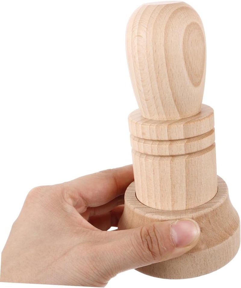 JECOMPRIS Newspaper Pot Maker 1 Set DIY Wooden Paper Pot Maker Lightweight and Compact Perfect for Gardening - Image 3