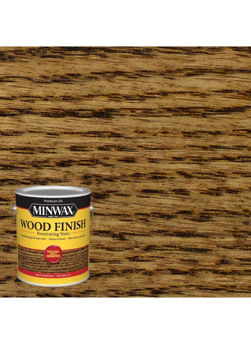 Minwax Minwax 710720000 Finish Penetrating Interior Wood Stain 1 Gallon Pack of 1 250 VOC Provincial 128 Fl Oz  - Image 2