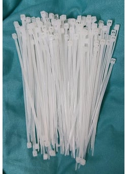 BABA KA DEEWANA BKDNylon Zip Ties BULK PACK OF 1000 4 Inch Cable Ties in White 25lb Strength Tie Wraps Perfect for Tying Cables Wires Organization and So Much More  - Image 2