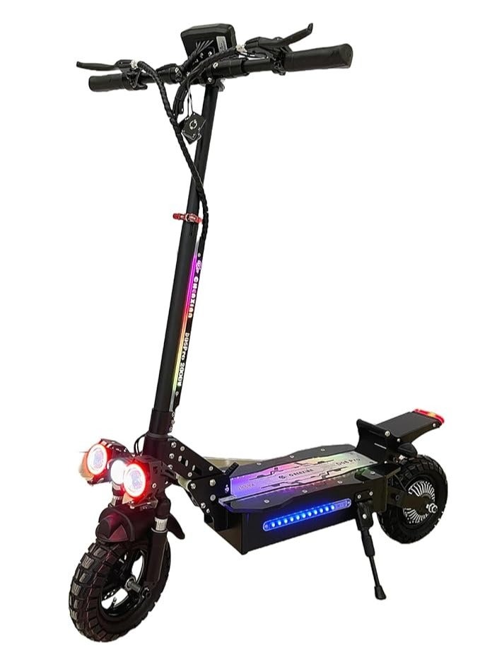 Shard Pro Electric Scooter, 2000W Motor, 65km/h, 48V 13Ah Battery, Foldable, LCD Display, Disc Brakes, LED Lights, Max Load 150kg - Image 2