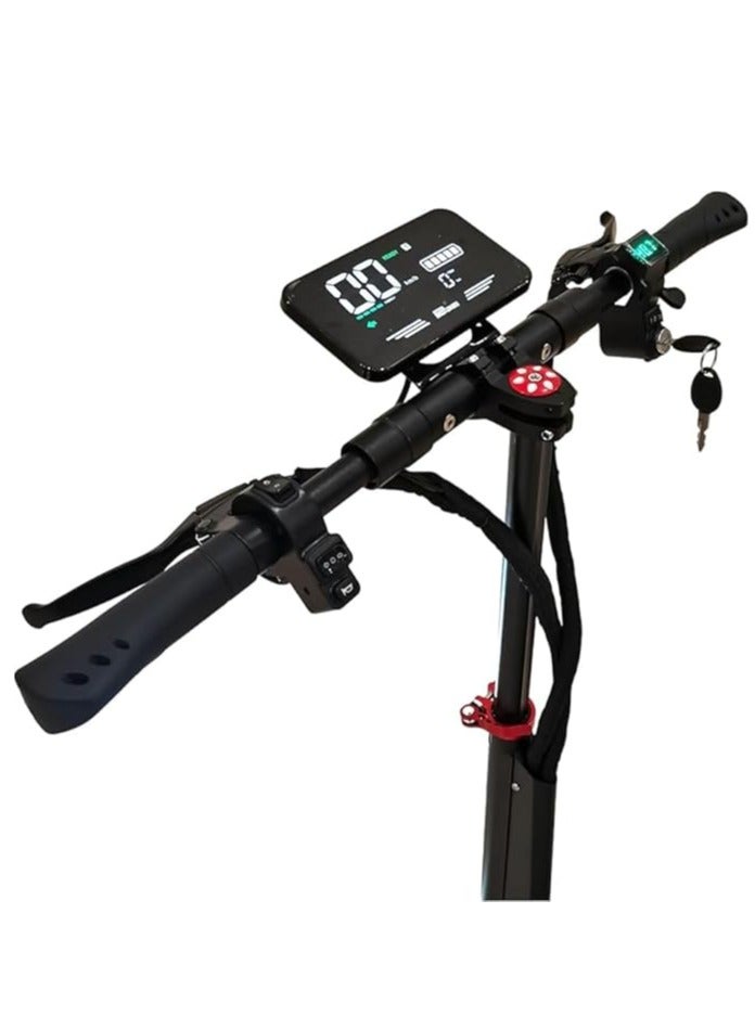 Shard Pro Electric Scooter, 2000W Motor, 65km/h, 48V 13Ah Battery, Foldable, LCD Display, Disc Brakes, LED Lights, Max Load 150kg - Image 4