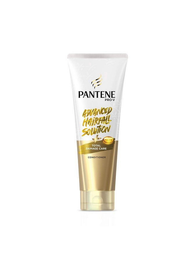Pantene Advanced Unscented Hairfall Solution, Anti-Hairfall Total Damage Care Conditioner for Women, 200 ML, 1 Count - Image 1