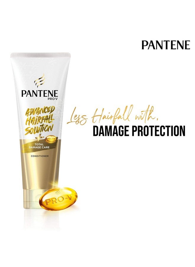Pantene Advanced Unscented Hairfall Solution, Anti-Hairfall Total Damage Care Conditioner for Women, 200 ML, 1 Count - Image 3