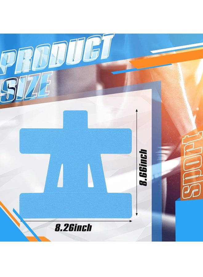 10 Count Kinesiology Tape for Shoulder,Shoulder Tape for Pain Relief,Waterproof Breathable,Pre-Cut for Easy use (Blue) - Image 2