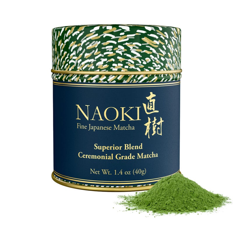 Naoki Matcha Superior Ceremonial Blend – Authentic Japanese First Harvest Ceremonial Grade Matcha Green Tea Powder from Uji, Kyoto (40g / 1.4oz) - Image 1