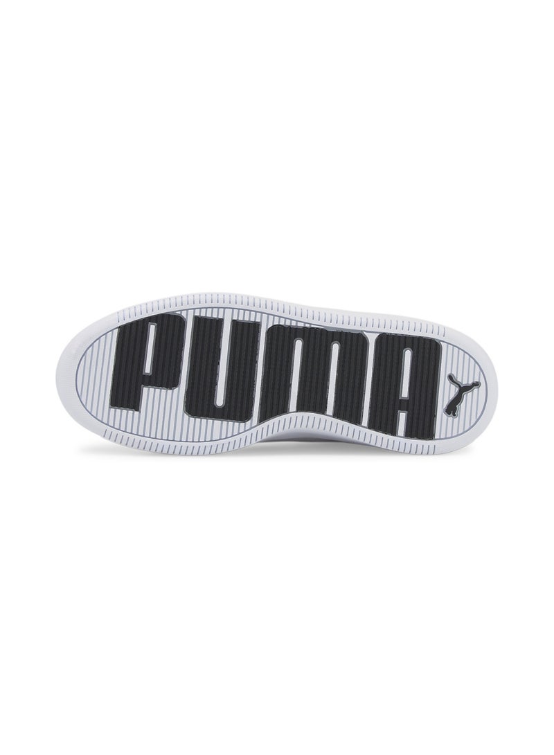 PUMA Lily Platform Laced Womens Low Top Trainer Shoes - Image 4