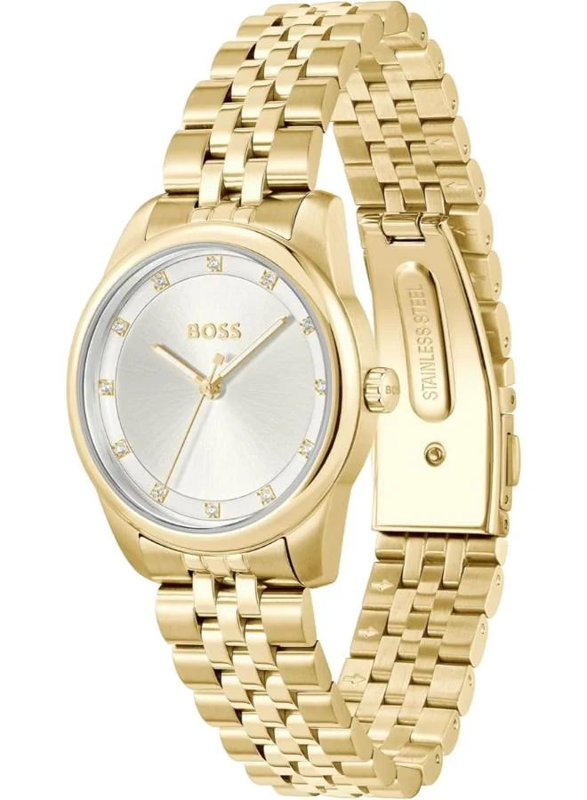 بوس Quartz analog Watch with Steel Bracelet