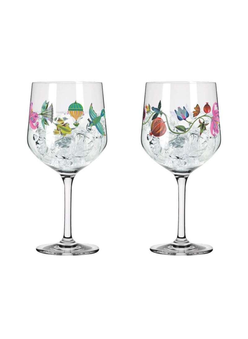 RITZENHOFF Gin Glass Set of 2, Large Balloon Gin Glasses 720ml Crystal Glassware, Exclusive Gift Box, Made in Germany - Image 1