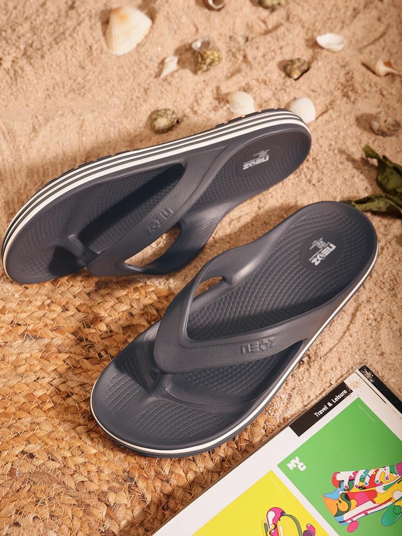 Neoz Ultra Soft Women's Slippers with Cushion FootBed for Adult | Comfortable & Light Weight| Stylish & Anti-Skid| Waterproof & Everyday Flip Flops for Ladies/Girls, W-COOLZ-51-CARBON_5 - Image 2
