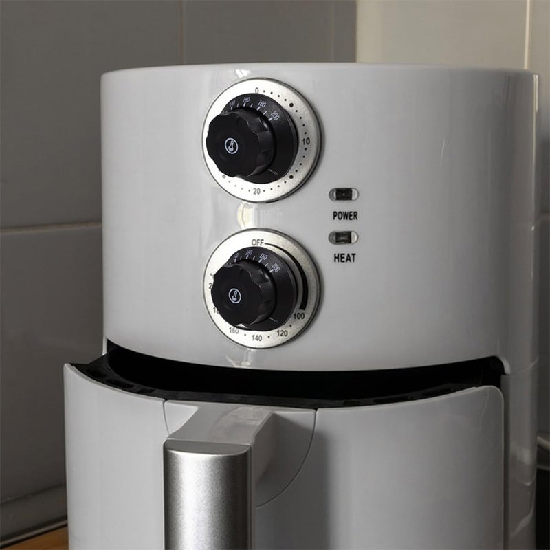 2pcs Universal Replacement Oven Knobs Black 60 200 Degree Temperature Control Thermostat Covers - Image 5