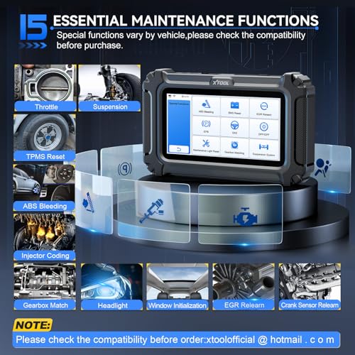 XTOOL OBD2 Scanner Diagnostic Tool XTOOL D6: All System Scanner for Car with Free Updates, 15 Resets, Throttle Body Relearn, ABS Bleed, FCA AutoAuth & CAN FD, 2025 Upgrade Ver. of XTOOL D5/D5S - Image 3