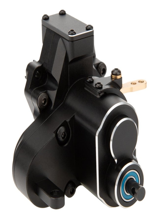 MEUS RACING Dual Speed Transmission Overdrive Gearbox for Vanquish Optic H10 1/10 RC Crawler (Black) - Image 5