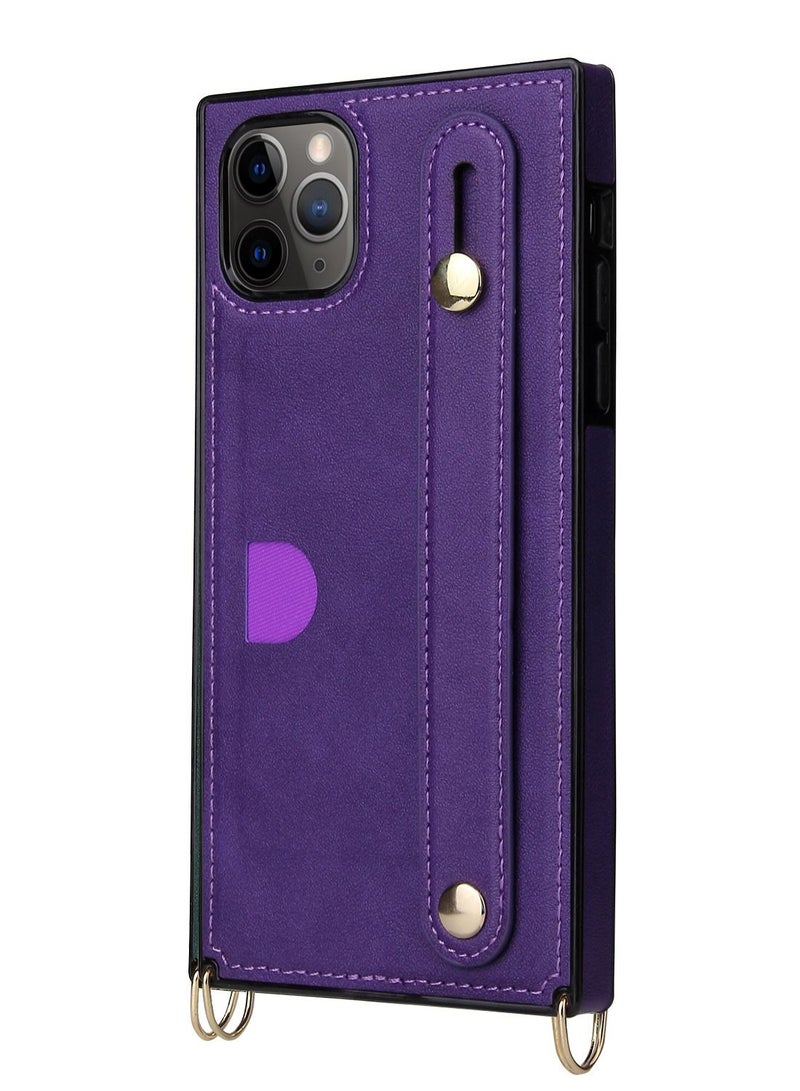 Loquat Suitable For IPhone Crossbody Lanyard Protective Sleeve Leather Case - Image 1