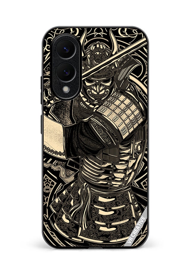 Protective Case Cover For Samsung Galaxy S25 Edge Cool Samurai Design Multicolour