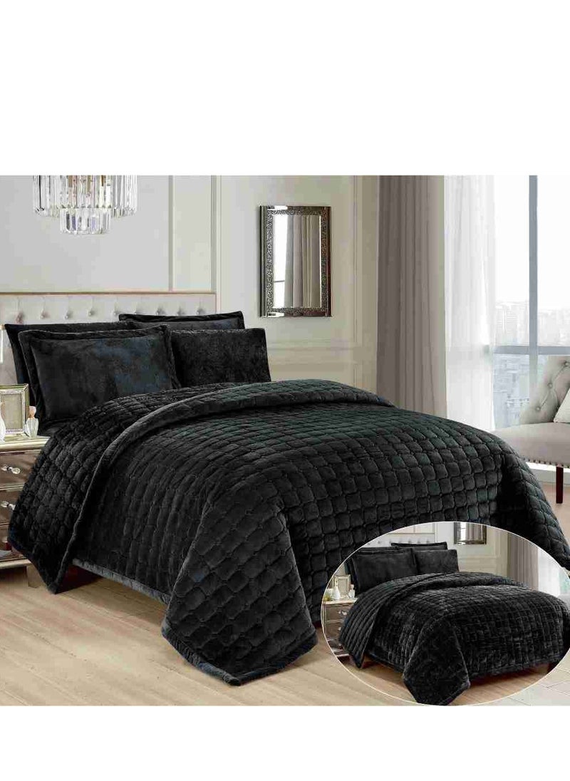 6 Pieces Soft Winter Plain Compressed Double Bed Sheet Quilt Size 240x220 cm - pzsku/Z1E3C959C8EA139B84050Z/45/_/1734039257/4a46c556-16ca-4188-97fb-fb1ae35d6e76