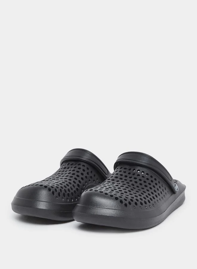 Take Two Take Two Solid Ankle Strap Clogs