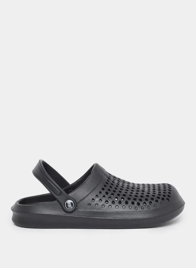 تايك تو Take Two Solid Ankle Strap Clogs