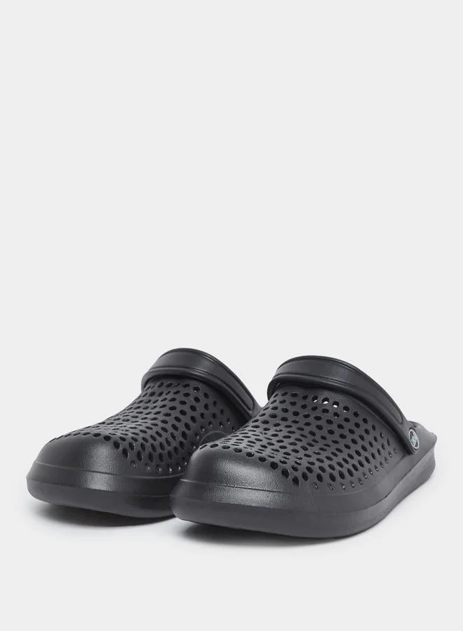 Take Two Solid Ankle Strap Clogs