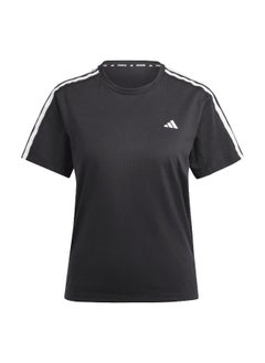 Adidas Adidas Otr E 3S Tee Black Running T-Shirts For Women 2Xs  - Image 2