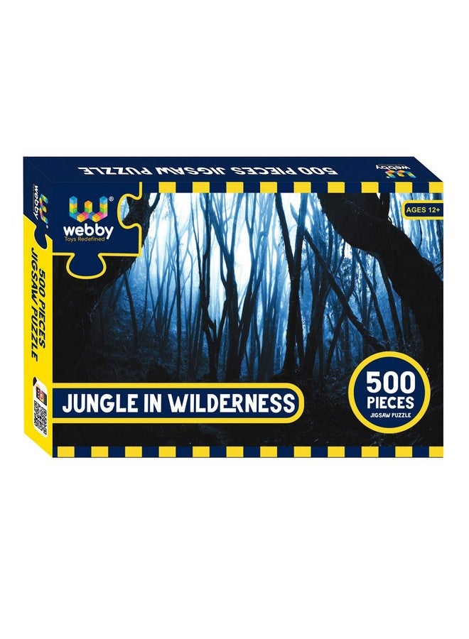 Webby Jungle in Wilderness Jigsaw Puzzle, 500 Pieces - Image 1