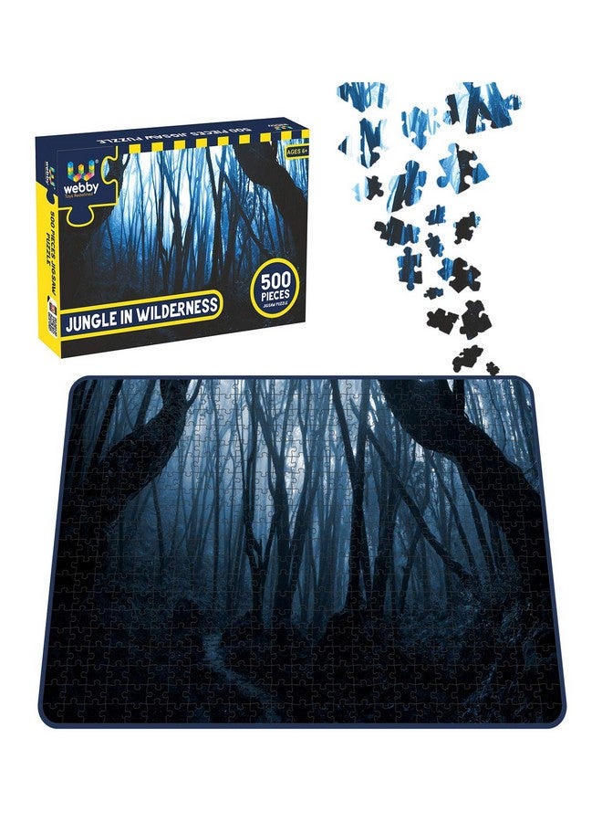 Webby Jungle in Wilderness Jigsaw Puzzle, 500 Pieces - Image 3