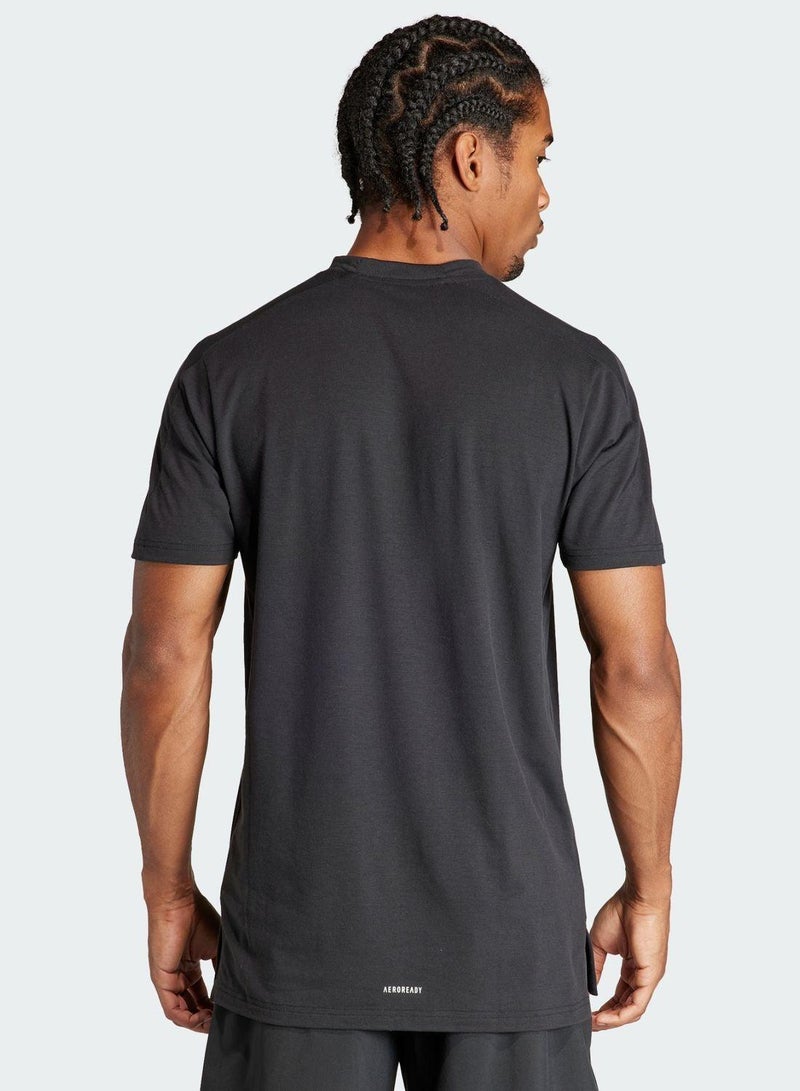 Adidas D4T Workout T-Shirt - Image 2