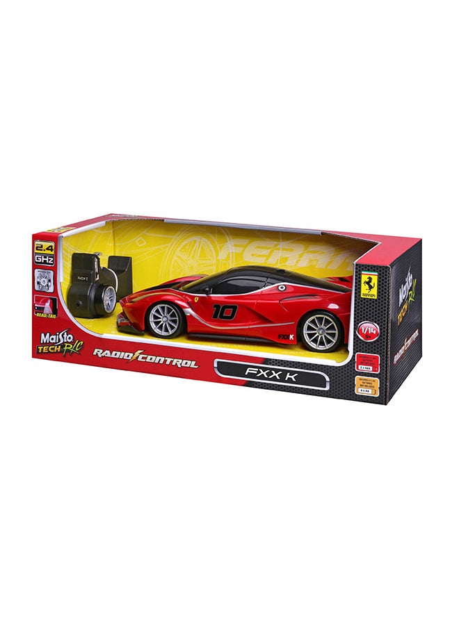 Maisto 1:14 Scale Radio-Controlled Ferrari Fxx K! This Is A Cool Model, Especially For Fans Of Ferrari And High-Performance Track Cars - Assorted color may vary  - Image 1