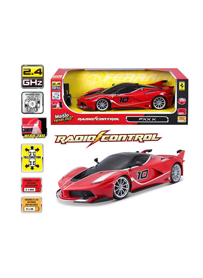 Maisto 1:14 Scale Radio-Controlled Ferrari Fxx K! This Is A Cool Model, Especially For Fans Of Ferrari And High-Performance Track Cars - Assorted color may vary  - Image 3