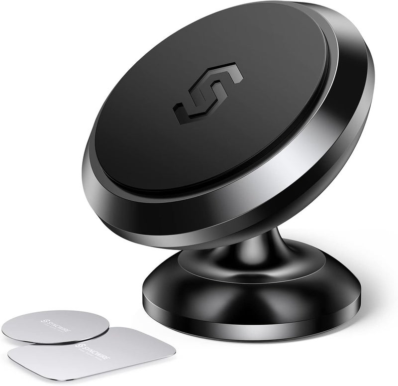 Syncwire Magnetic Car Phone Holder for Dashboard - 360° Adjustable Magnet Mount for Smartphones and Tablets - Image 1