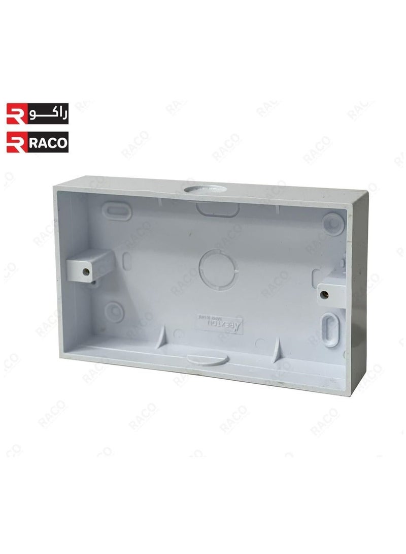 RACO Socket Extension Board | Heavy-Duty Cable Power Cord 13A Plug 220-250V Socket | Ideal for Various Indoor and Outdoor Uses (Dual Socket UK with USB and Type C Ports) - Image 3