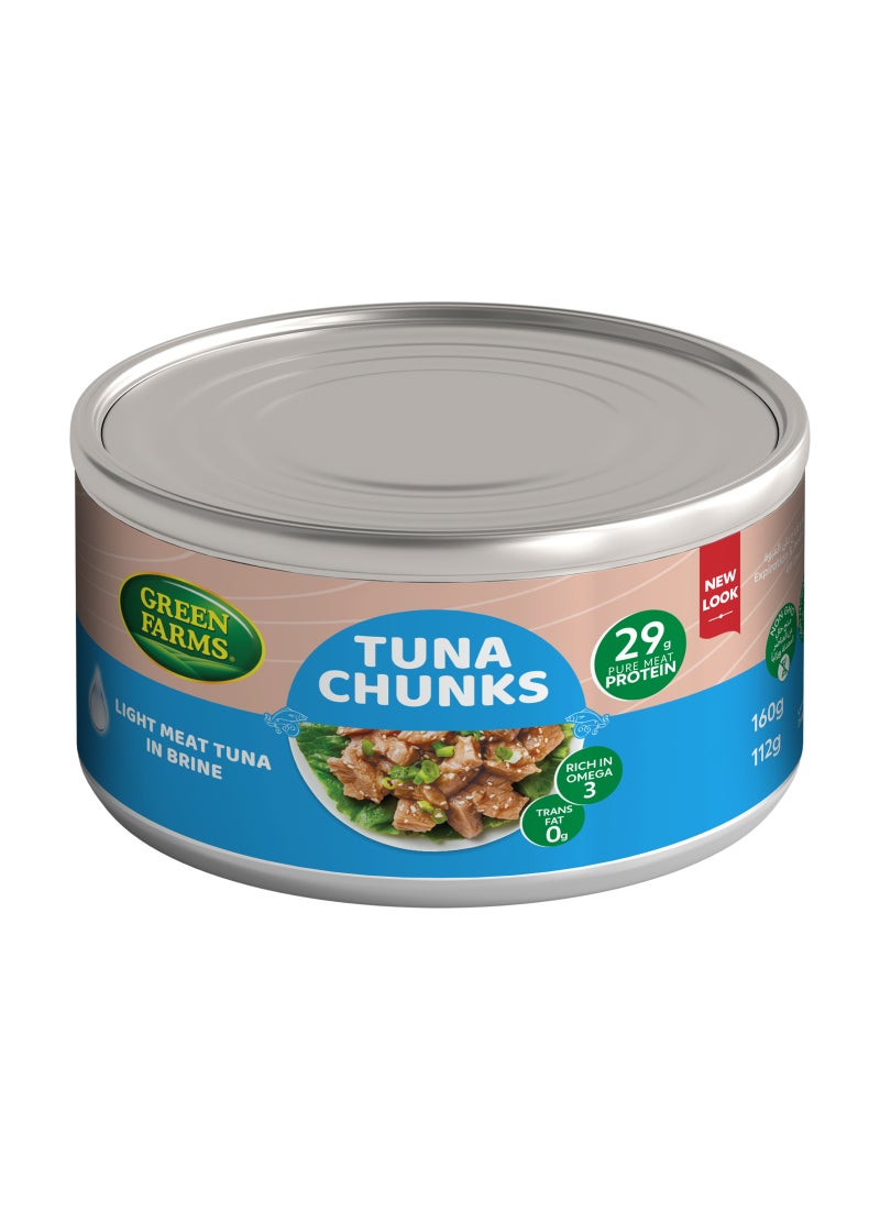Green Farms Light Meat Tuna Chunks in Brine - Image 1